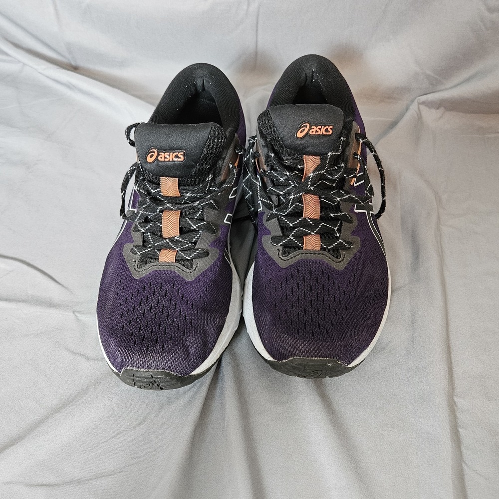 ASICS GT-1000 FlyteFoam Women's Running Shoes Size 10‎ Purple Black Orange - Picture 2 of 7